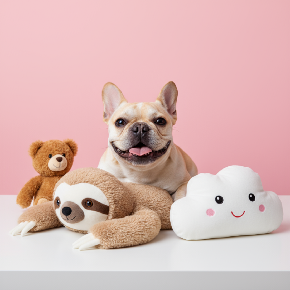 Pluche hondenspeelgoed