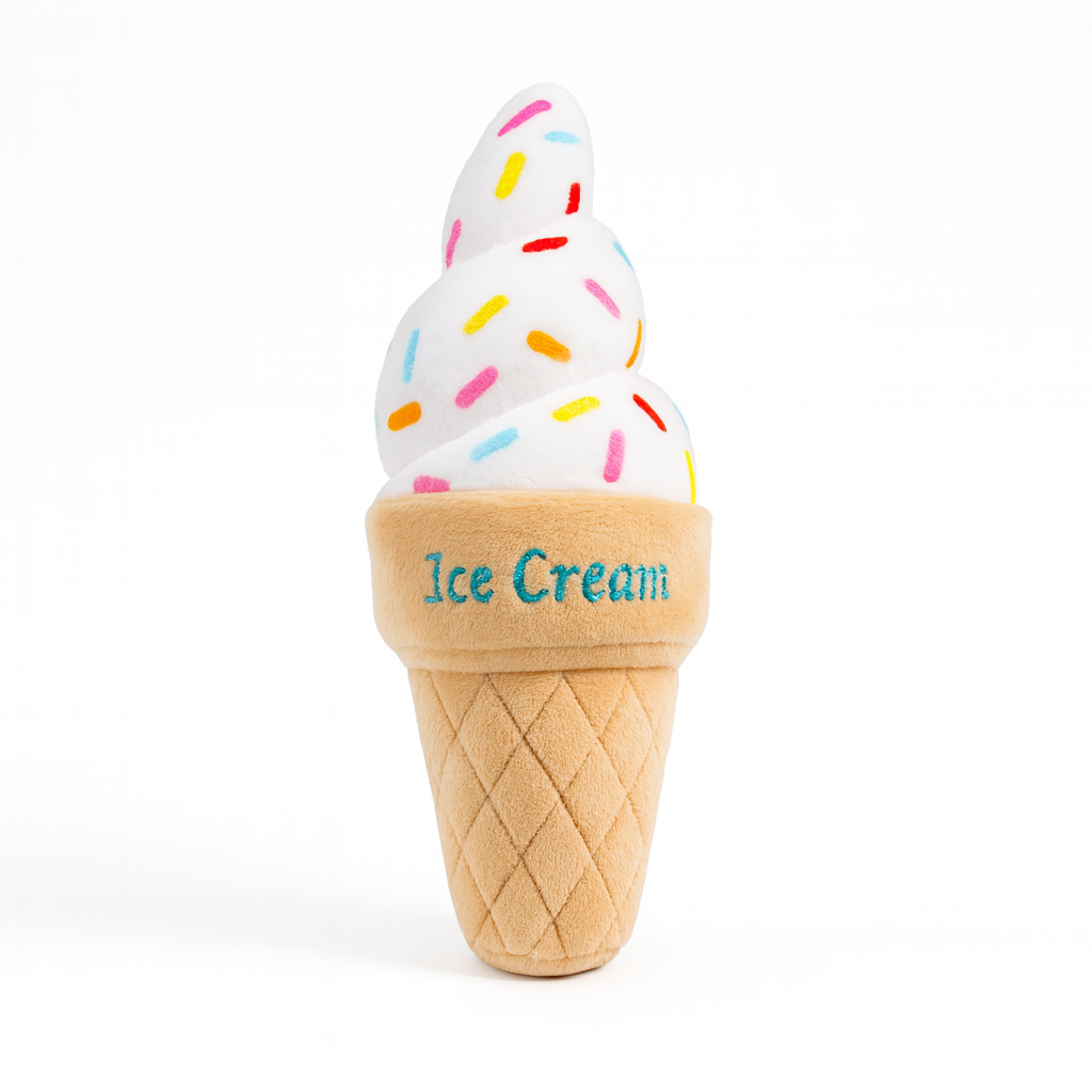 Snack Time hondenspeeltje S (pluche & pieper) | Floofr