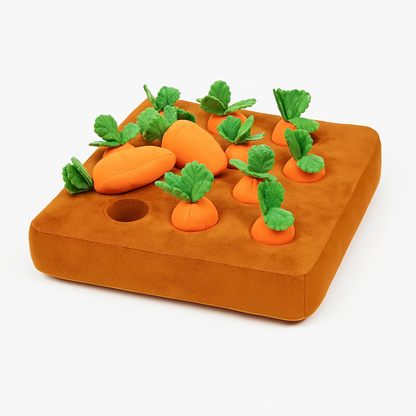 Interactief hondenspeelgoed worteltuin snuffelspeeltje / Snuffelmat | Floofr