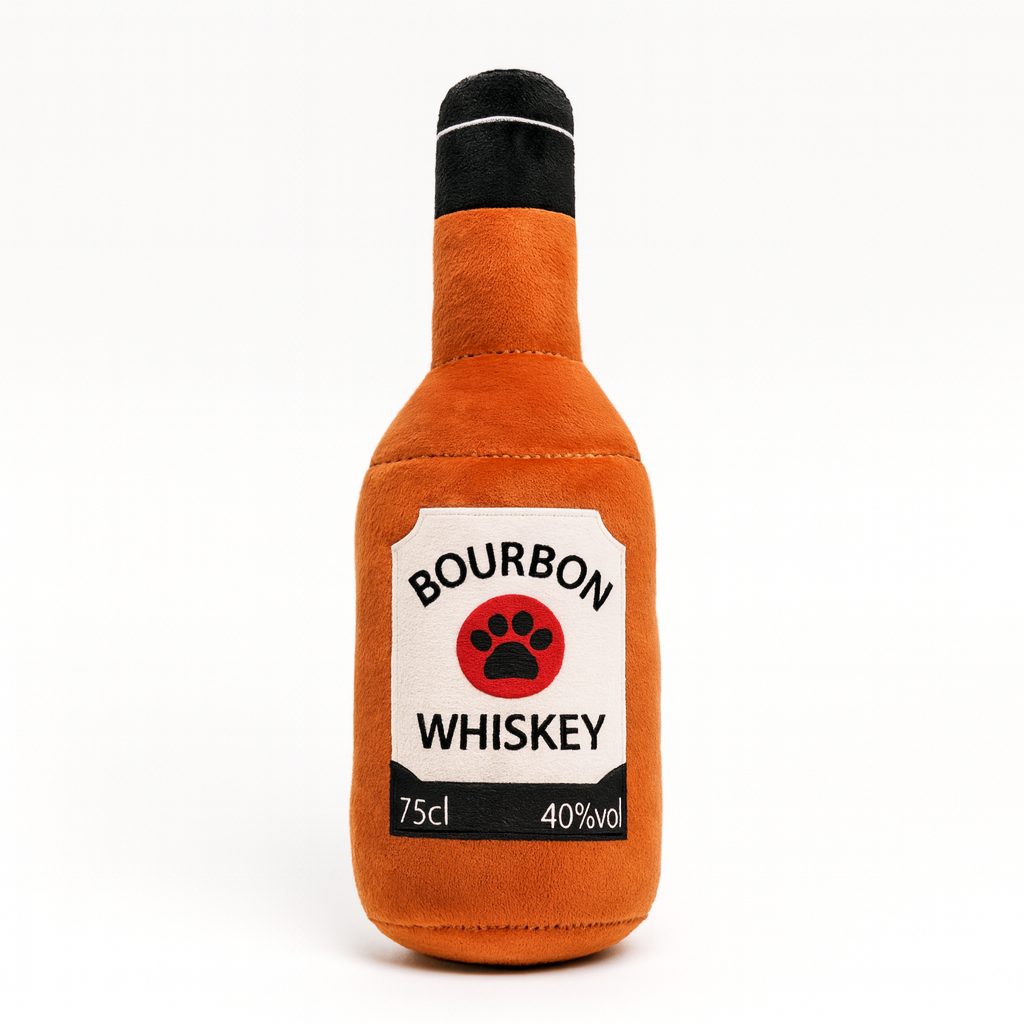 Champagne Flessen hondenspeeltje M | Floofr