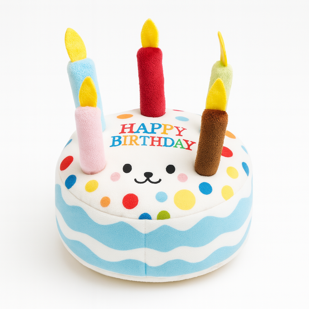Verjaardagstaart hondenspeeltje S | Floofr