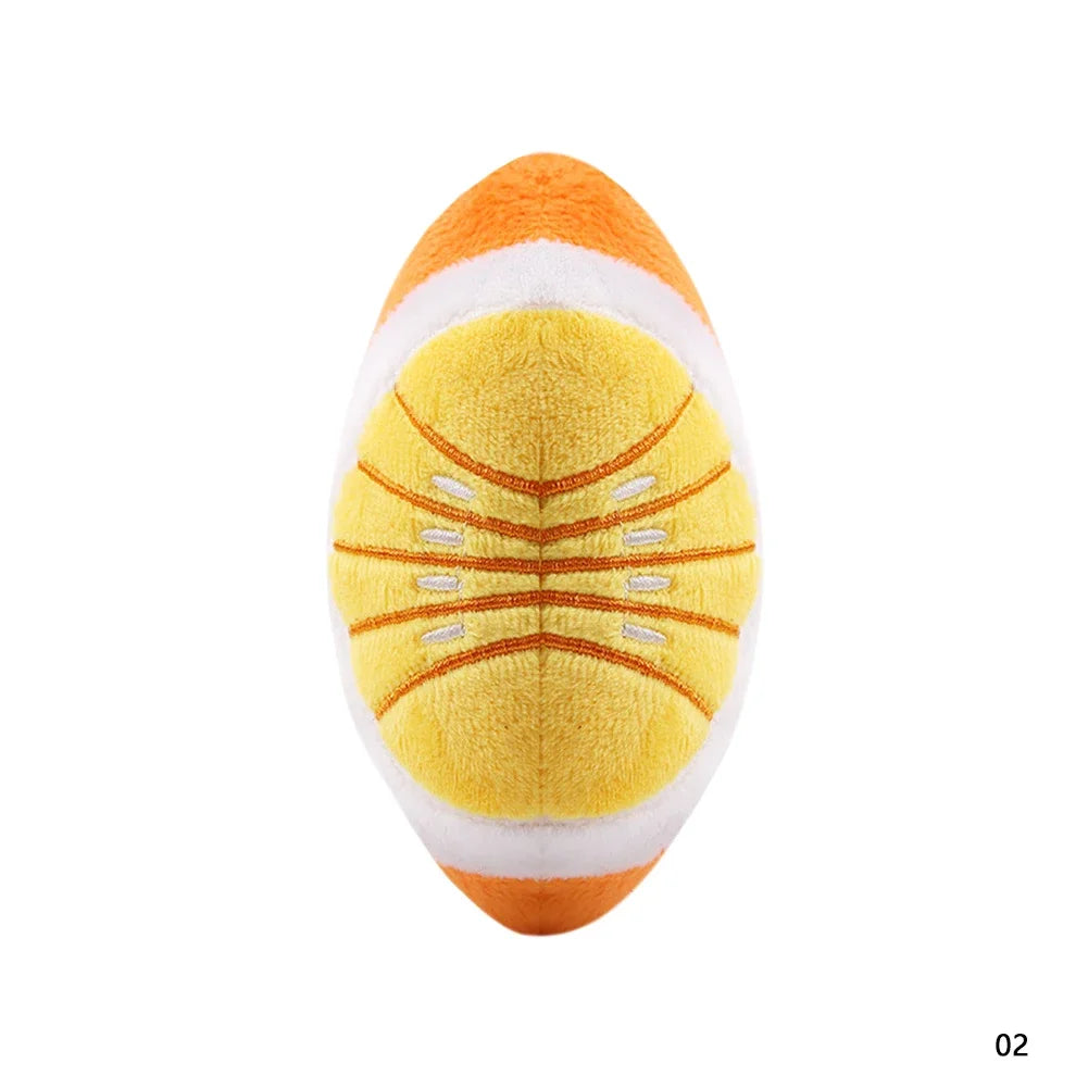 Pluche piepspeeltje hond bot groente & fruit kauwspeelgoed | Floofr