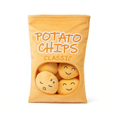 Chipszak hondenspeeltje S (pluche) | Floofr