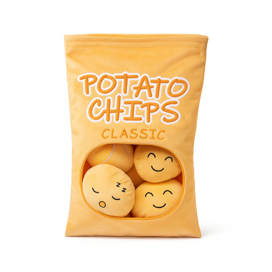 Chipszak hondenspeeltje S (pluche) | Floofr