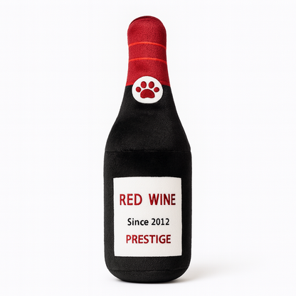 Champagne Flessen hondenspeeltje M | Floofr