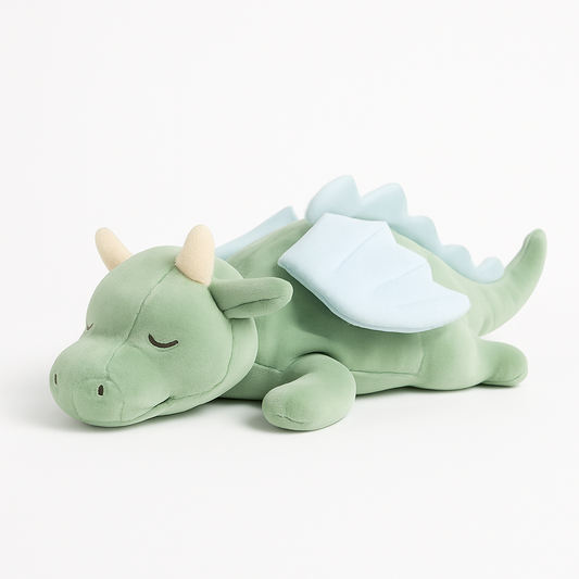 Puppyknuffel met hartslag Draak | Floofr