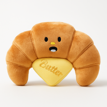 Croissant hondenspeeltje (snuffel & squeak) | Floofr