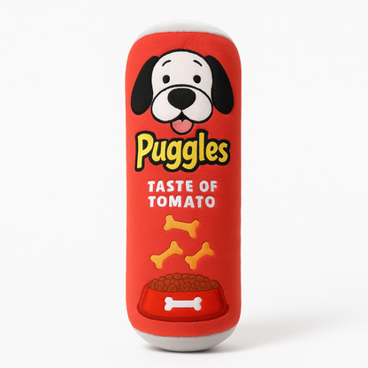 Pluche hondenbot met squeaker M | Floofr