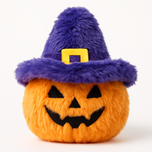 Halloween monster hondenspeeltje S (pluche & pieper) | Floofr